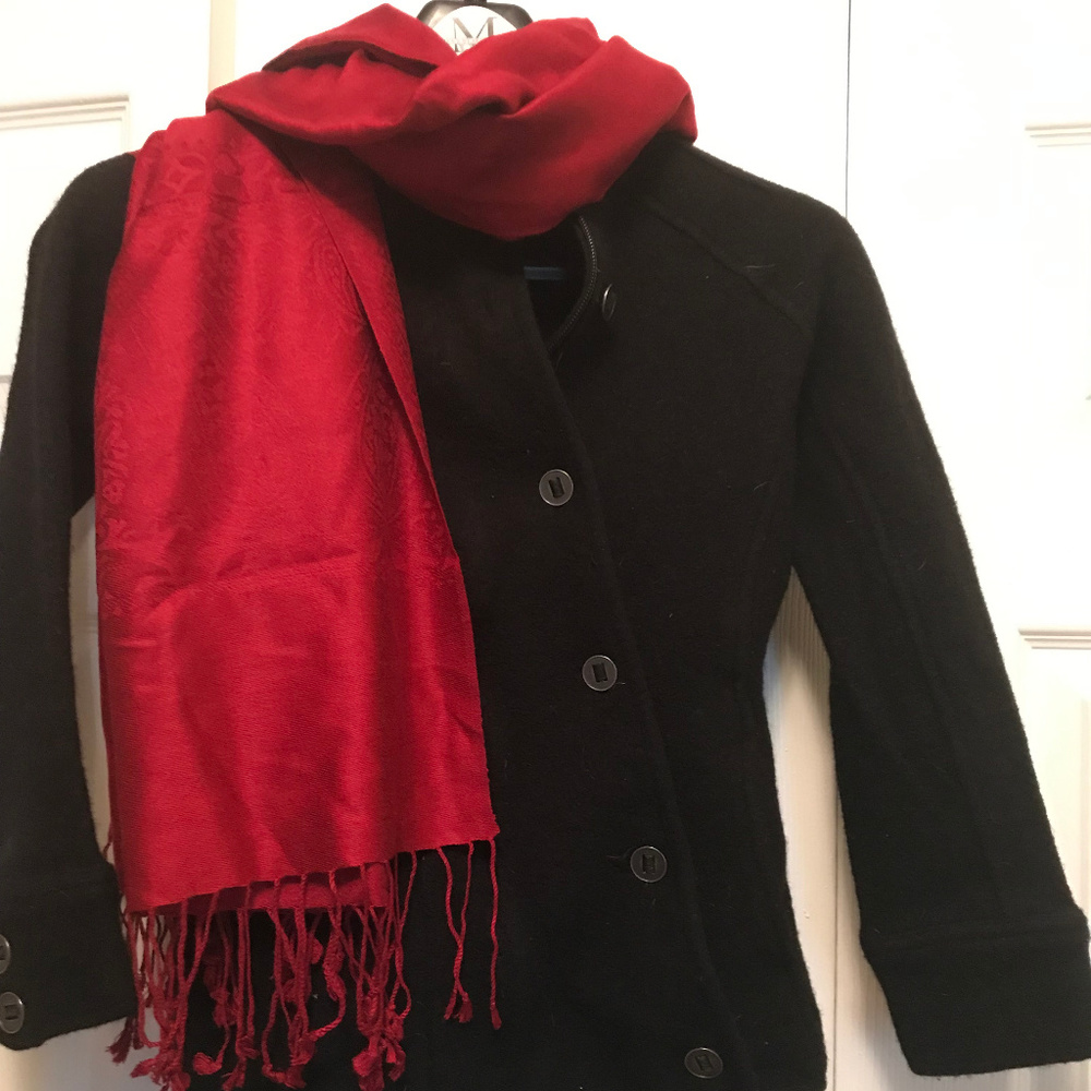 Pashmina and Silk Scarf